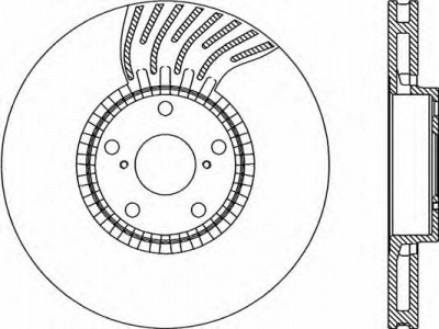 OPEN PARTS bdr228420 -  Тормозной диск